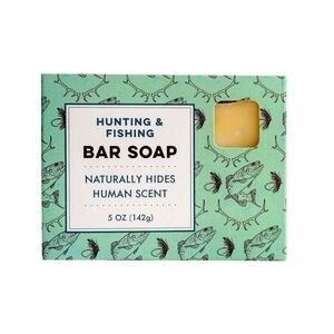 Day Spa Hunting And Fishing Bar Soap Naturally Hides Human Scent NWT Soap Makeup